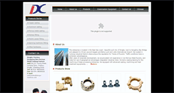 Desktop Screenshot of dongx-machine.com
